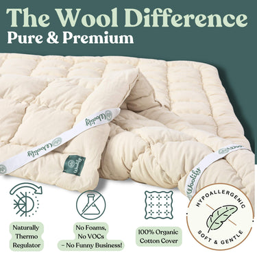 Merino Wool Mattress Topper