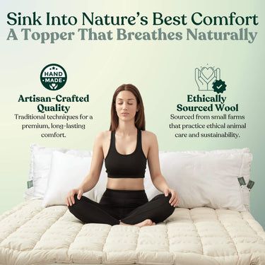 Merino Wool Mattress Topper